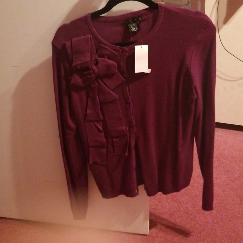 Burgandy Elio sweater